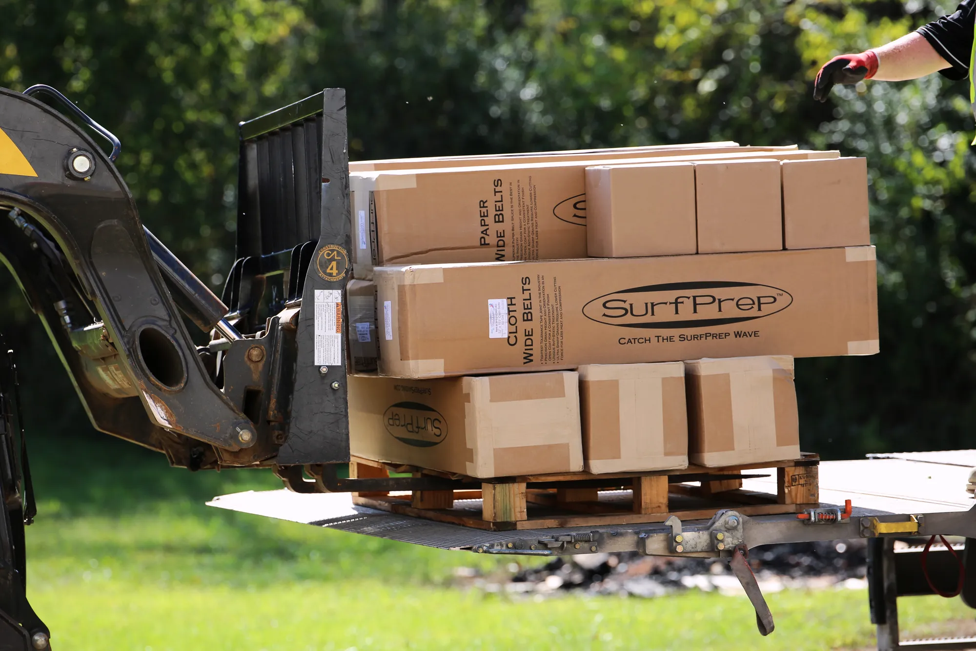 Shipping and receiving at Byler Industrial Tool